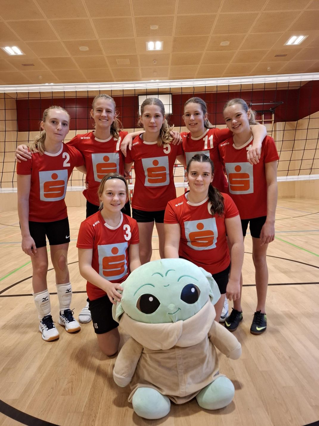 Volleyball Bezirkssieg - Copyright SMS Gars